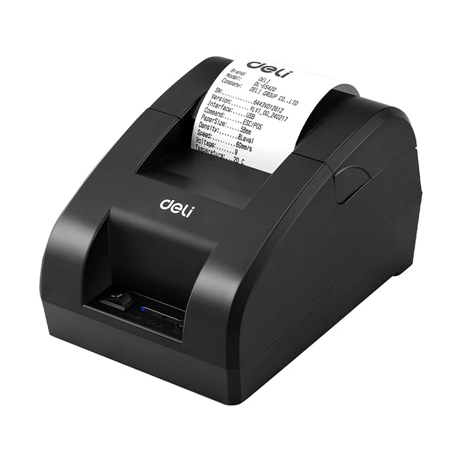 Deli ES420 Thermal POS Receipt Printer (48mm/1.89 inch, USB) Deli ES420 Thermal POS Receipt Printer (48mm/1.89 inch, USB)
